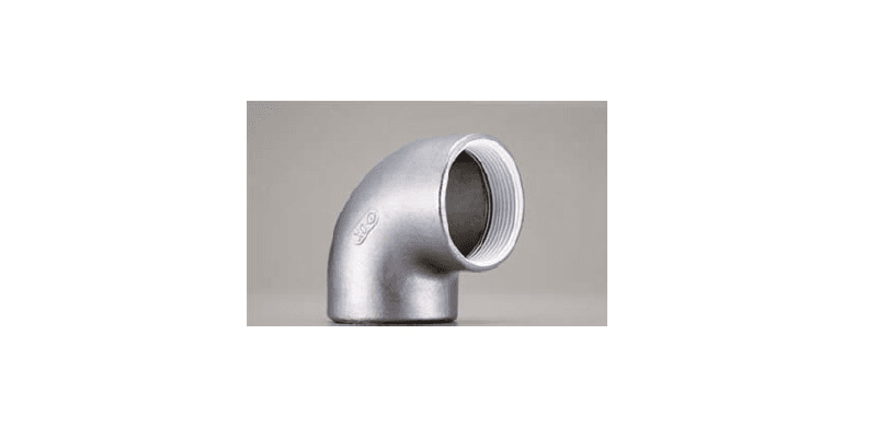 シール材付ステンレス製ねじ込み継手