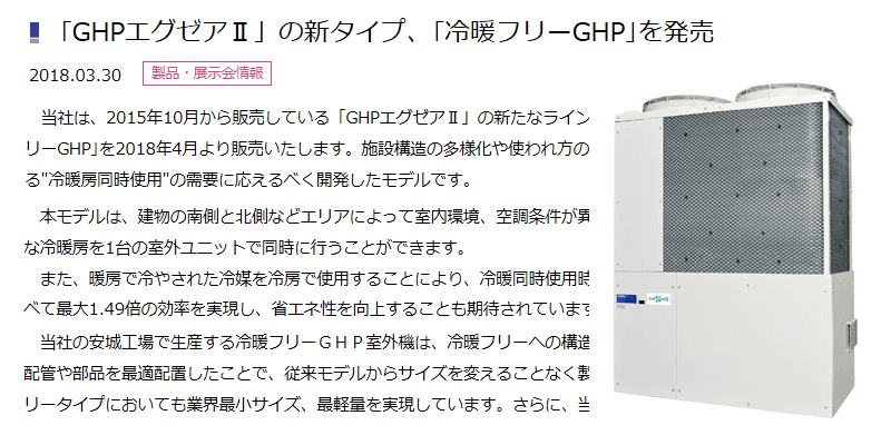 GHPエグゼア
