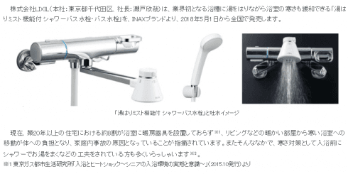 湯はりミスト機能付 シャワーバス水栓