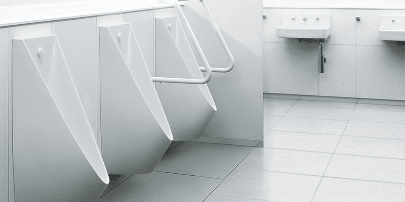 マイクロ波センサー壁掛小便器