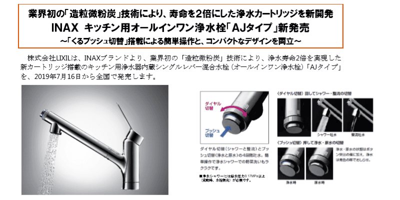 ＩＮＡＸ キッチン用オールインワン浄水栓