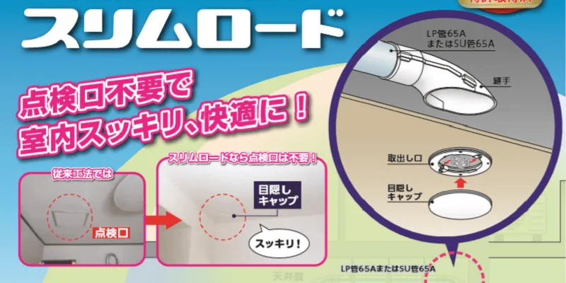 CPT 隠ぺい配管挿入キット