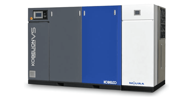 熱回収式電動エアコンプレッサ