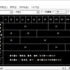 保温材の厚さ
