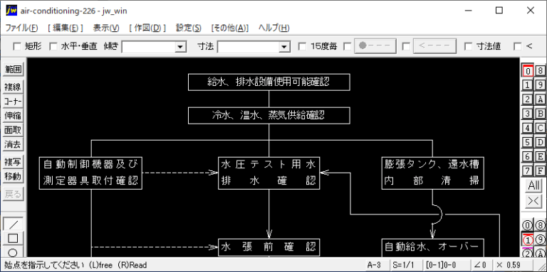 試運転の流れと点検調整事項（配管系/冷水・温水・蒸気）