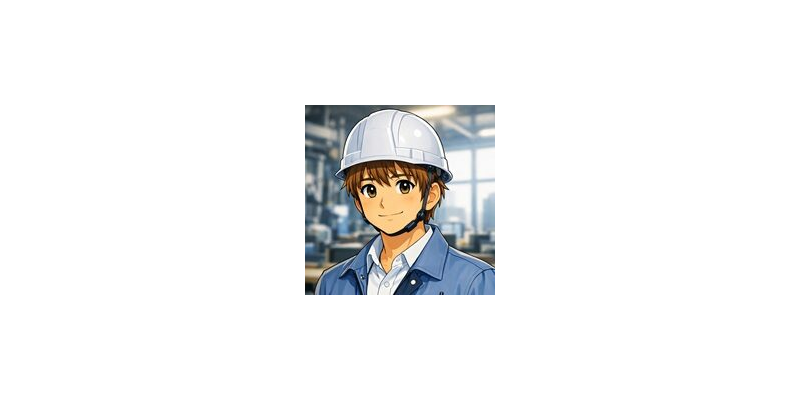 男性エンジニア風のアバター 14（アニメ調）