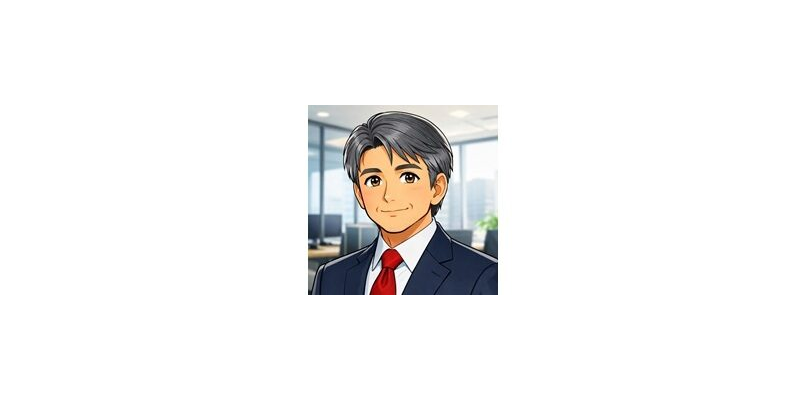 ビジネス用アバター 10（イラスト調）