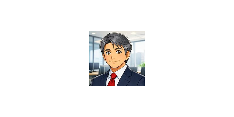 ビジネス用アバター 10（アニメ調）