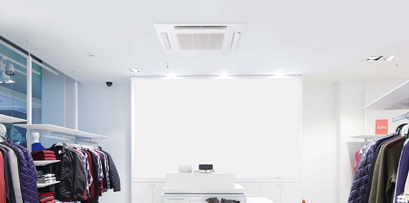 パナソニック 業務用エアコン4方向天井カセット形室内機を新発売