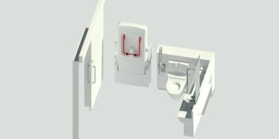 LIXIL「パブリックトイレ空間BIMモデル」に建築設計標準に対応